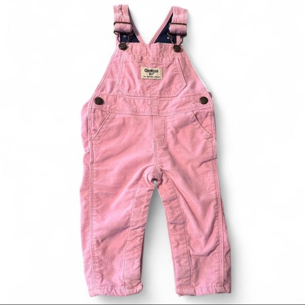 OshKosh B'gosh Light Pink Kids Overalls
